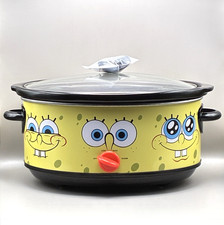 Official Nickelodeon SpongeBob SquarePants 7 Quart Slow Cooker NEW w/o Box picture