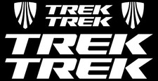 Trek Bicycle Stickers/Decal Set MTB/ROAD Gloss White picture