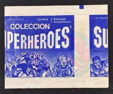 RARE 1980 Marvel TERRABUSI Spanish Superheroes Sealed/Unopened Pack - Wolverine? picture