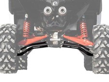 SuperATV Can-Am Maverick / Max / X RS / X DS High Clearance REAR A-Arms - BLACK picture