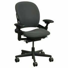 Steelcase Leap  V1  Chair, -Open Box- Fully Loaded Black Fabric picture
