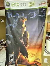 Halo 3 5ft Flag Microsoft XBOX 360 2007 Banner Poster Bungie Master Chief picture
