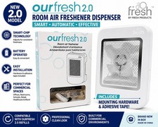 Fresh Products OurFresh 2.0 Room Air Freshener Dispenser Wall Mount White New picture