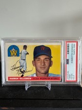 1955 Topps Harmon Killebrew RC #124 PSA 4 picture