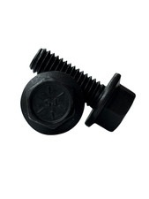 (100 Pcs) 3/8″-16x1″ Grade 8 Hex Flange Bolt (FT) Zinc Phos & Oil picture