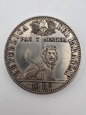 Paraguay 10 Reales 1855 picture