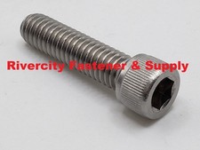 5/16-18x1-1/4 Socket Allen Head Cap Screws Stainless 5/16x18 x 1-1/4
