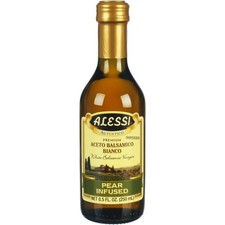2x Alessi Pear Infused Vinegar Gourmet Sauce Cooking Kitchen Seasoning New 8.5oz picture