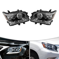 For 2014-2019 Lexus GX460 LED Headlight Headlamp Left+Right Pair Set Replacement picture