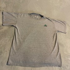Vintage Adidas Equipment EQT Grey Shirt Men's Medium Short Sleeve Logo 90s Tee picture