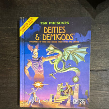 TSR Deities & Demigods AD&D Special Reference Work Hardcover 1980 TSR1200 picture