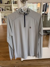 Footjoy Tempo Series Pullover - Small - Light Grey - Logo on Chest - BRAND NEW picture