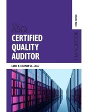 The ASQ Certified Quality Auditor Handbook, 5th edITION ( PAPERBACK ) picture