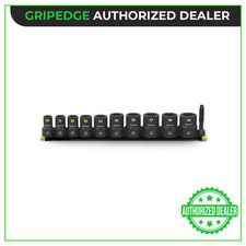 GripEdge XBM10S 10 Piece 3/8 Drive Metric Socket Extractor Set New Tools picture