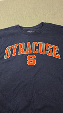 Champion Syracuse Orange Short Sleeve T-Shirt Shirt Adult M Navy Orange picture