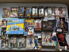 Huge Collection Lot Star Wars Marvel DC HASBRO Toys & Figures NEW SEALED picture