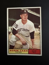 1961 Topps - Norm Cash #95 picture