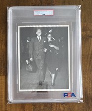 Jesse Owens 1936 USA Olympic Type 1 Original Photo PSA/DNA With Wife Ruth picture