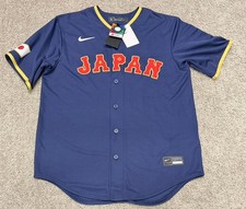 Nike World Baseball Classic 2026 Japan Navy Shohei Ohtani Road Jersey Men’s Med picture