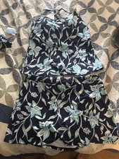 Land’s End Size 10 Two Piece Bathing Suit picture