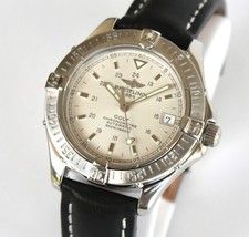 BREITLING Men's Watch A17350 WINDRIDER WINGS AUTOMATIC, WHITE dial, DATE, WOW picture