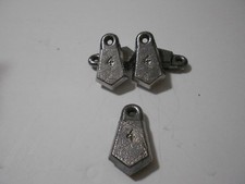54, 4 OZ  HANDMADE FLAT BANK SINKERS picture