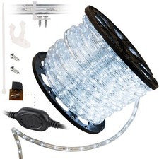 Cool White LED Rope Light Accent Lighting Outdoor 10/20/25/50/100/150FT/300FT picture