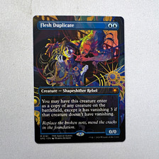 MTG - Flesh Duplicate (Borderless) Special Guests - Reality Fracture - NM picture