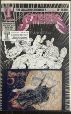 Scavengers #1 1993 Triumphant Signed Pollina Franchesco Shefferman /25000 picture