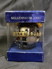 VTG 2000 Wallace Silversmiths Millenium ornament CHILDREN ARE FUTURE BALL  picture