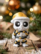 Wigglitz Very Rare Shiny Goldbones Skeleton From Christmas Series 2025  picture