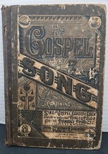 RARE The Gospel In Song HC Book 1875 E. O. Excell’s Hymns Please Read Desc. picture
