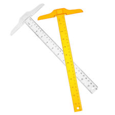 2Pcs Junior T- Square Clear Drafting Ruler T Square Measuring Ruler picture