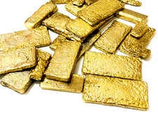 1955 Grams Scrap Gold Bar Gold Recovery Melted Different Computer Bullion Pins🌟 picture