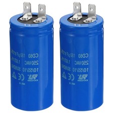 2 Pack CD60 Run Capacitor 150uF/MFD 250VAC 50/60Hz Motor Starting Capacitor picture
