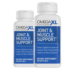 1x OmegaXL Joint Support Supplement for Relief 300 Soft- Natural Muscle Support picture