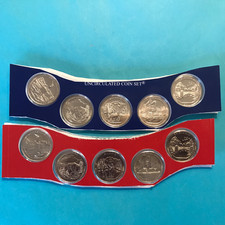 2011 P&D America the Beautiful ATB Quarters Set 10 Coins Mint Pkge   picture