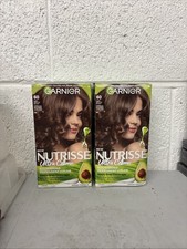 Garnier Nutrisse Nourishing Color Creme , Light Natural Brown 60  (2PK) Vegan picture