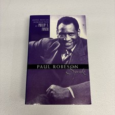 Paul Robeson Speaks Book Vintage African American Politics Collectible picture