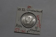 🧭 🇬🇷 GREECE 5 DRACHMAI 1954 SCARCE HIGH GRADE PAUL I B98 WW13 picture