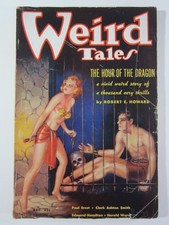 Weird Tales v. 26 #6, Dec. 1935  VG+  Brundage Hour of the Dragon Conan Cover picture
