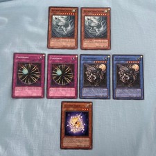 YuGiOh - 7x Factory Error, Misprint, Eye of Anubis Stamp Shift - STON 1st Ed picture