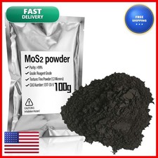 MoS2 Molybdenum Disulfide Ultrafine Powder ≥99% Purity 100g (3.5 oz) for Gears picture