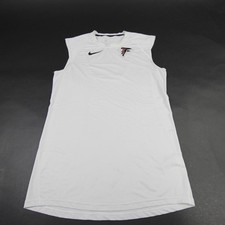 Atlanta Falcons Nike NFL On Field Dri-Fit Compression Top Men's White Used M picture