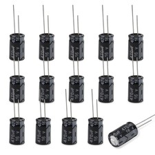 15 Pc 16v 470uf Capacitor, Aluminum Radial Electrolytic Capacitors for Tv, Lcd, picture