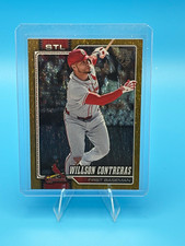 Topps 2026 Series 1 Willson Contreras Cardinals Gold Holo Foil #180 - 03/50 picture