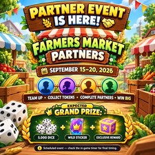 Farmers Market partners event Slot mono_poly⚡⚡ go Time-4 Hour  picture