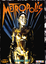 Metropolis  1927  2-DVD Set  Complete restored Film Extended version COLOR  B&W picture
