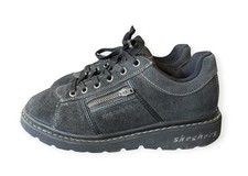 VTG Skechers Tredd Jammers Shoes Womens SZ Platform Y2K 90s Grunge Black picture