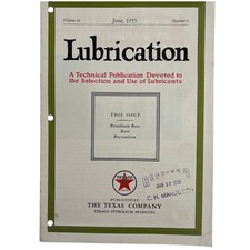 Vintage 1955 Texaco Lubrication Magazine Vol 41 No 6 Texas Company picture